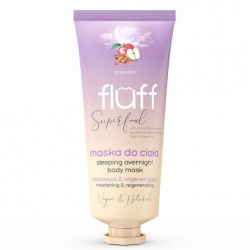 Nacomi Fluff SuperGood Sleeping Overnight Body Mask 150ml - Maska do ciała szarlotka 