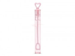 PartyDeco Bańki mydlane Serduszko różowe 48 szt.