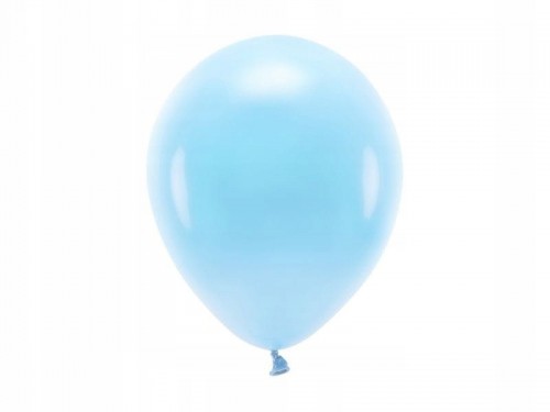 Balony Eco pastelowe 26 cm, błękitne, 100 szt.